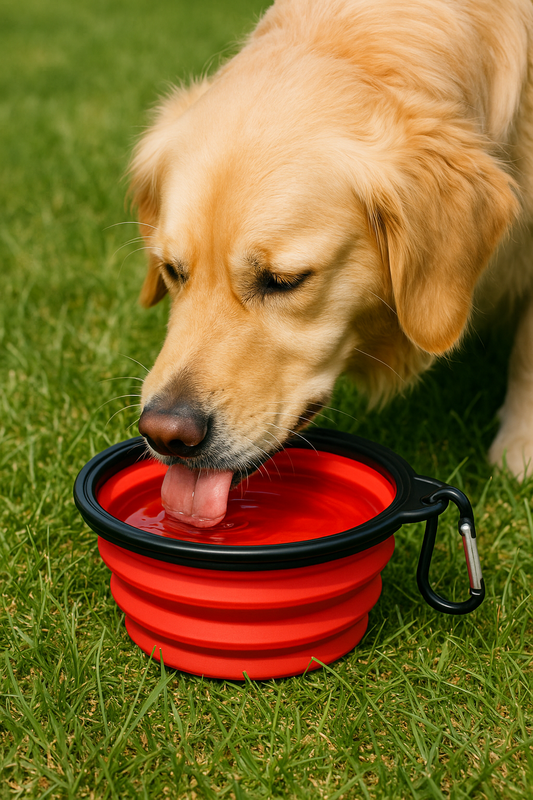 Collapsible Dog Bowl – Must-Have for Hikes & Travel Hot days